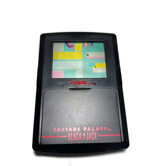 Tiger Other - 1993 Tiger Caesars Palace Blackjack Electronic Handheld - Works